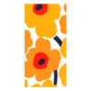 Marimekko Unikko Yellow / Red / Navy Buffet Napkins -Artful Dining marimekko unikko yellow red navy buffet napkins 19