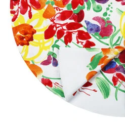 Marimekko Ursula White/Multi Round Tablecloth