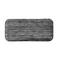 Marimekko Varvunraita Black / White Long Tray