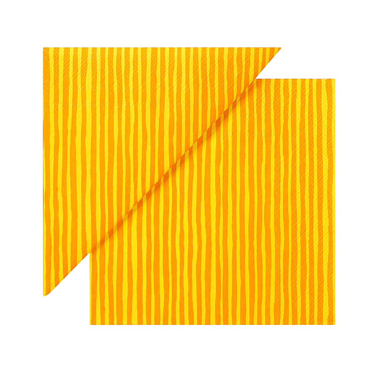 Marimekko Varvunraita Orange Lunch Napkins 3 Marimekko Varvunraita Orange Lunch Napkins